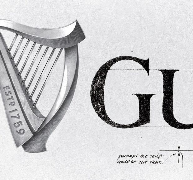 Lettering Guinness
