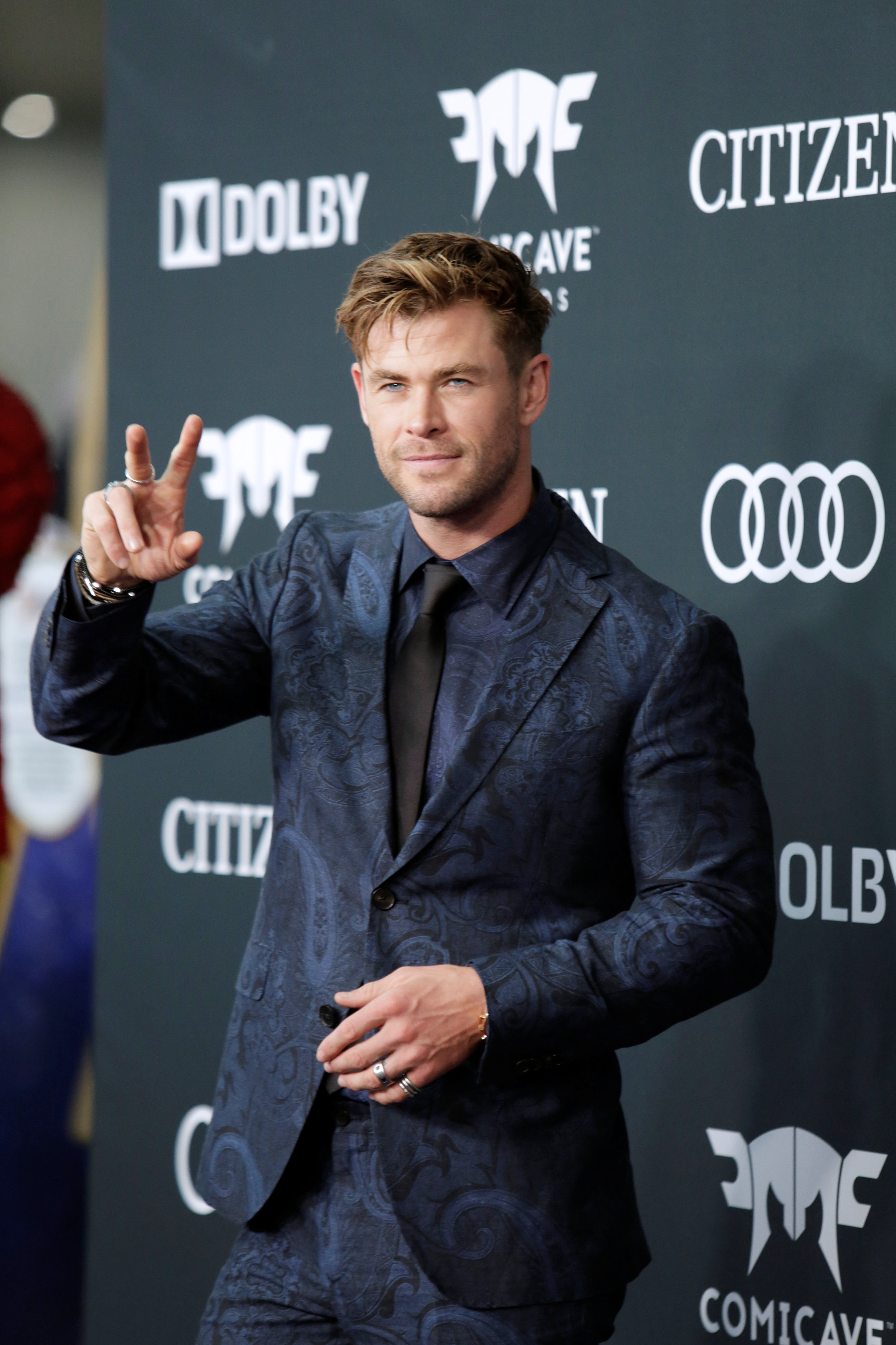 Chris Hemsworth ''Thor' en el estrreno mundial de 'Avengers: Endgame'.