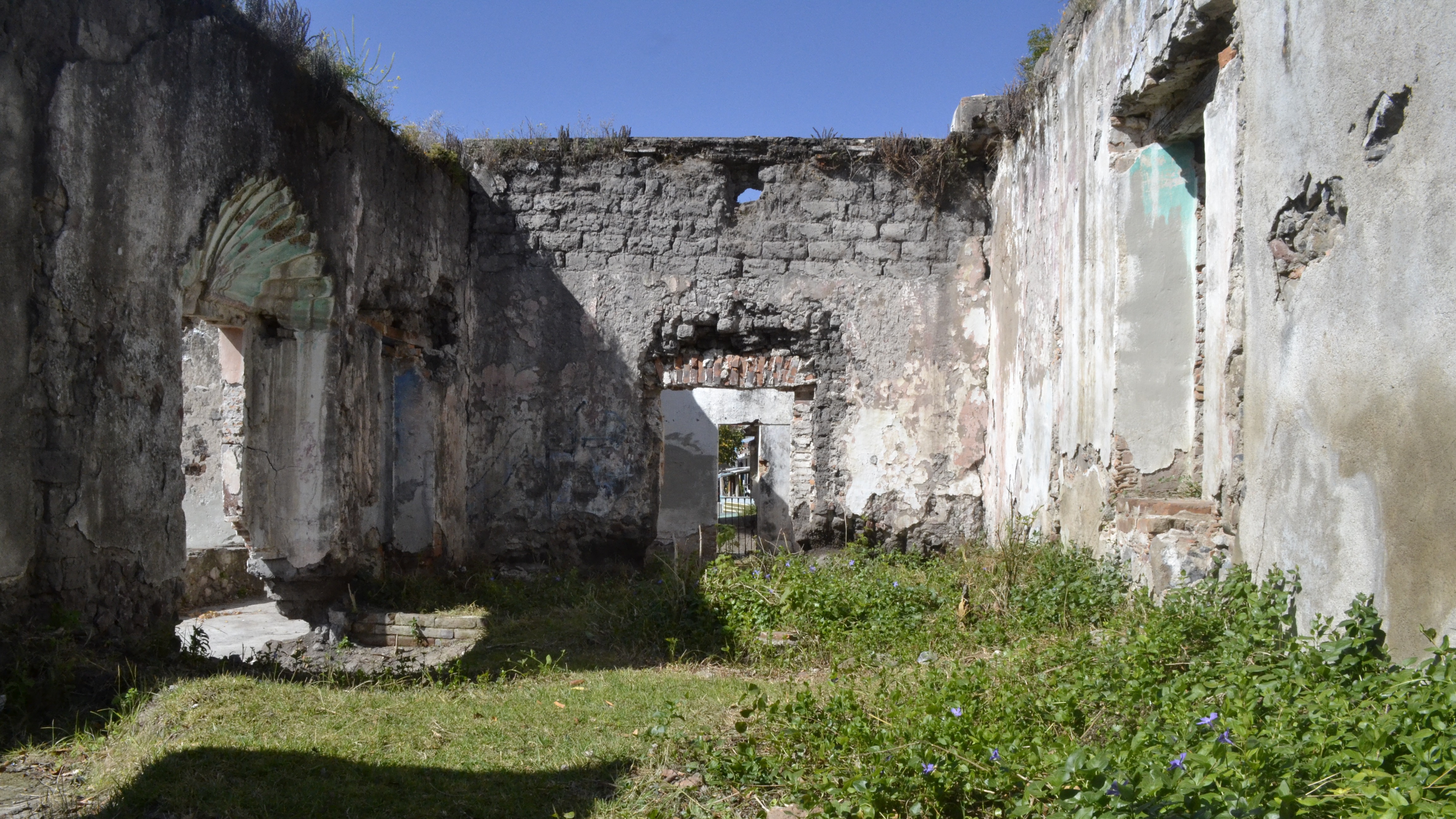 La exhacienda de San Nicolás, data de 1896.