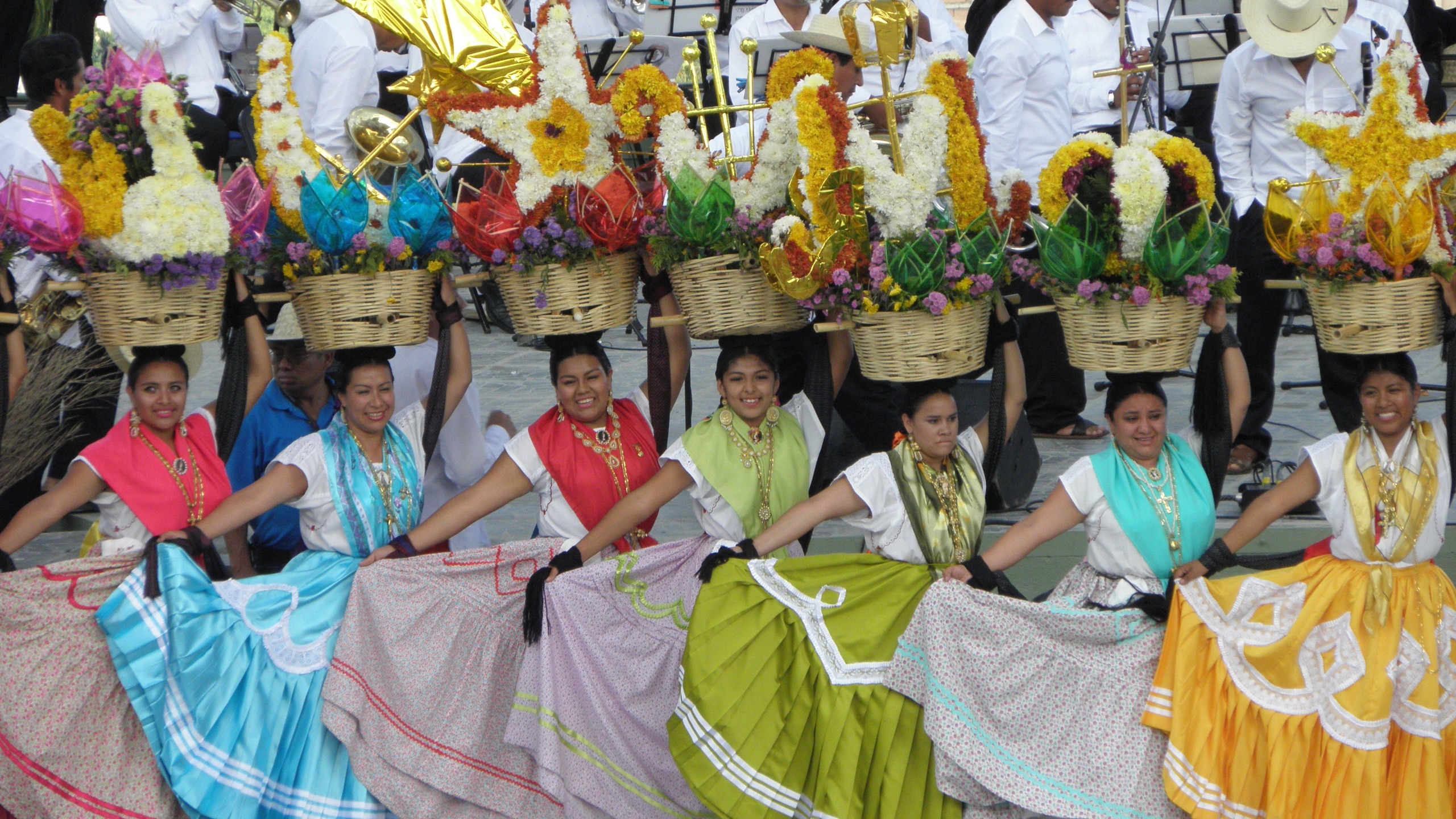 Baile regional de las Chinas de Oaxaca.