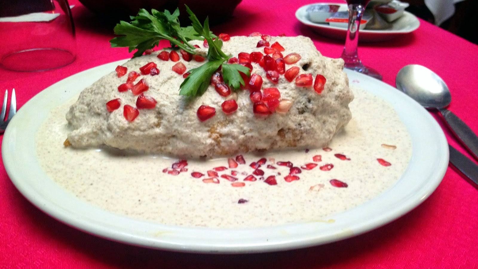 Este lugar es conocido como La Catedral del Chile en Nogada.