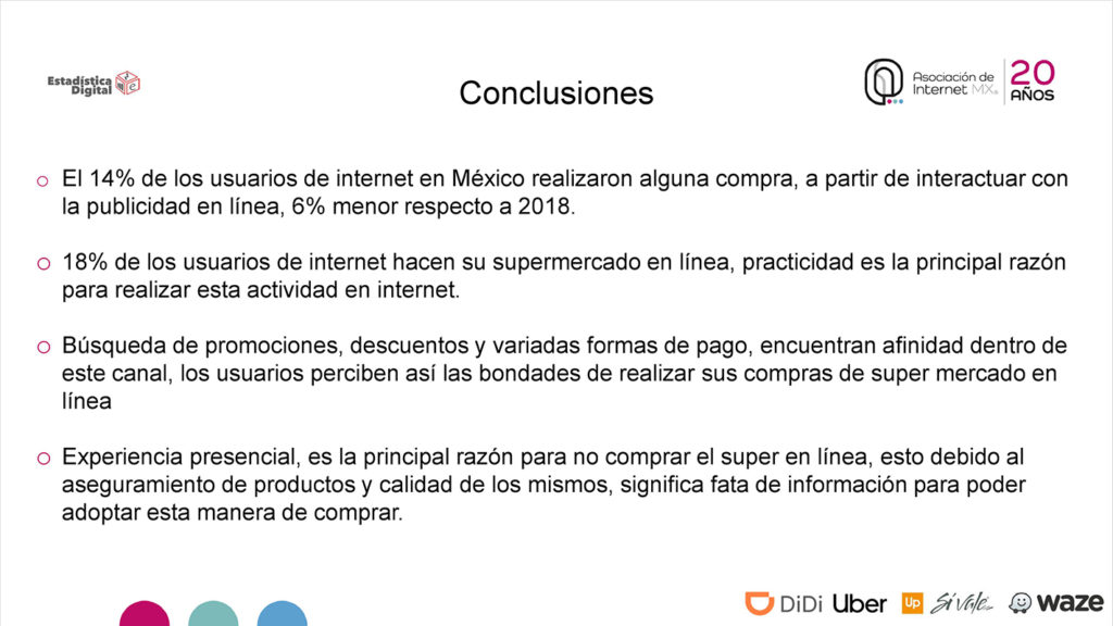 Internet en México 2019 