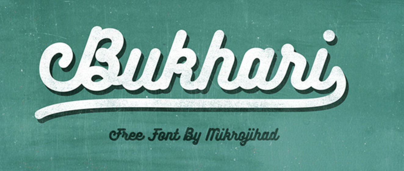 Phông chữ thư pháp táo bạo được gọi là Bukhari Script