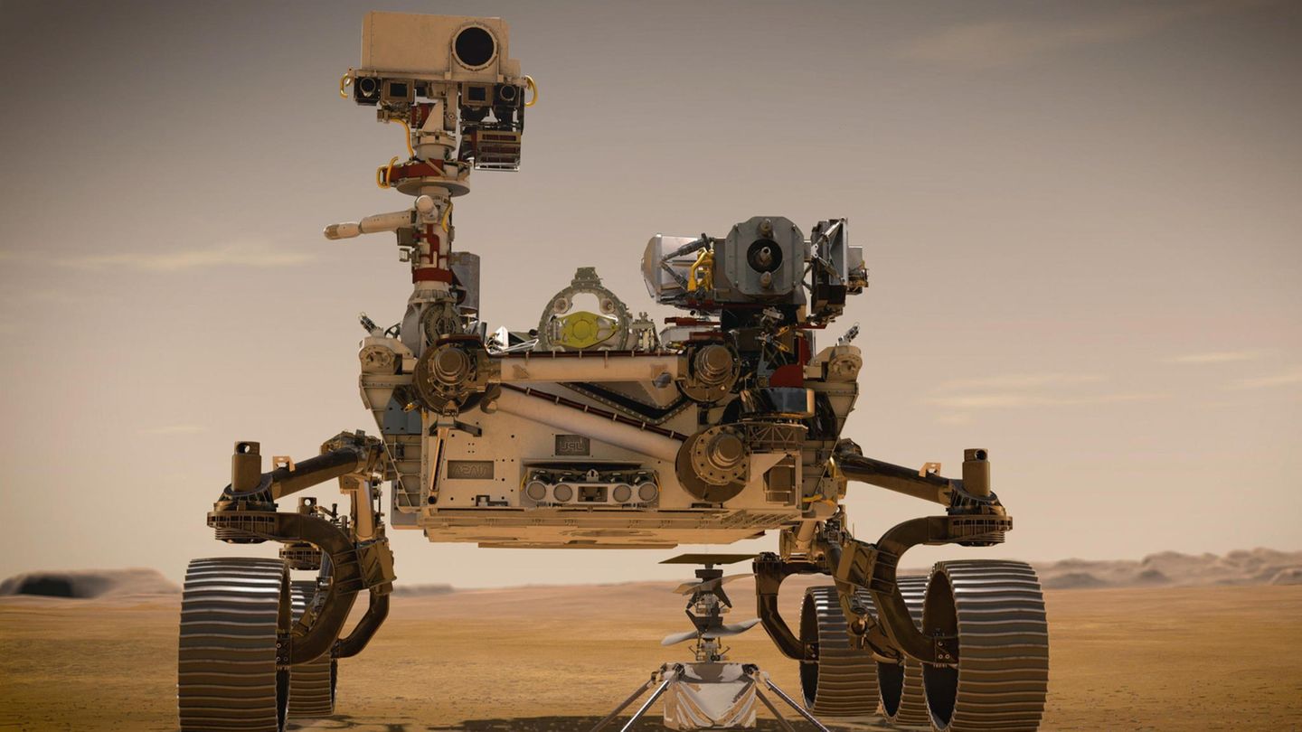Mars-Landung: Nasa-Rover Perseverance auf dem Roten Planten gelandet