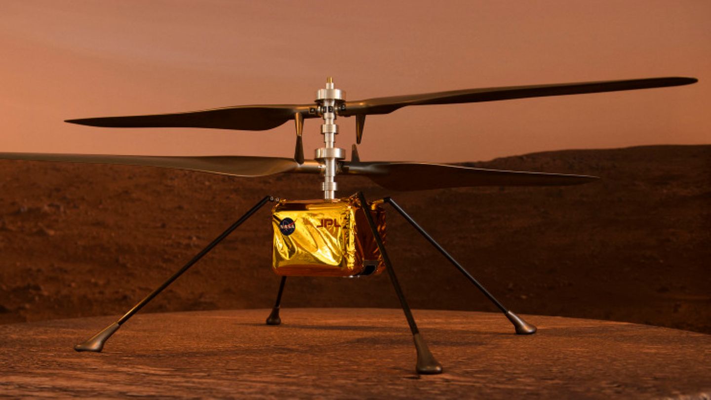 News heute: Mini-Hubschrauber "Ingenuity" meldet sich erstmals vom Mars