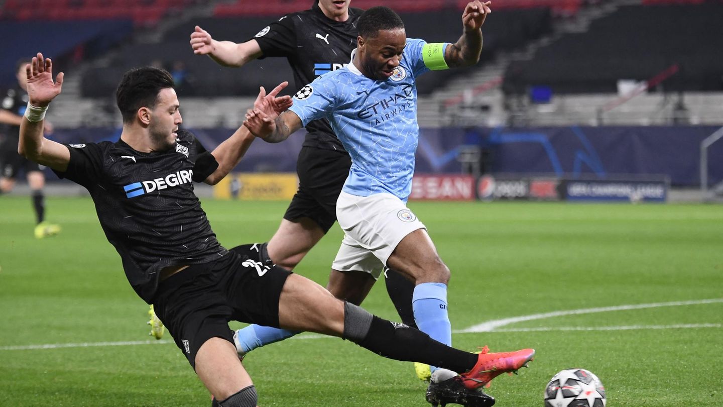 Überfordert und chancenlos: Gladbach verliert gegen Manchester City