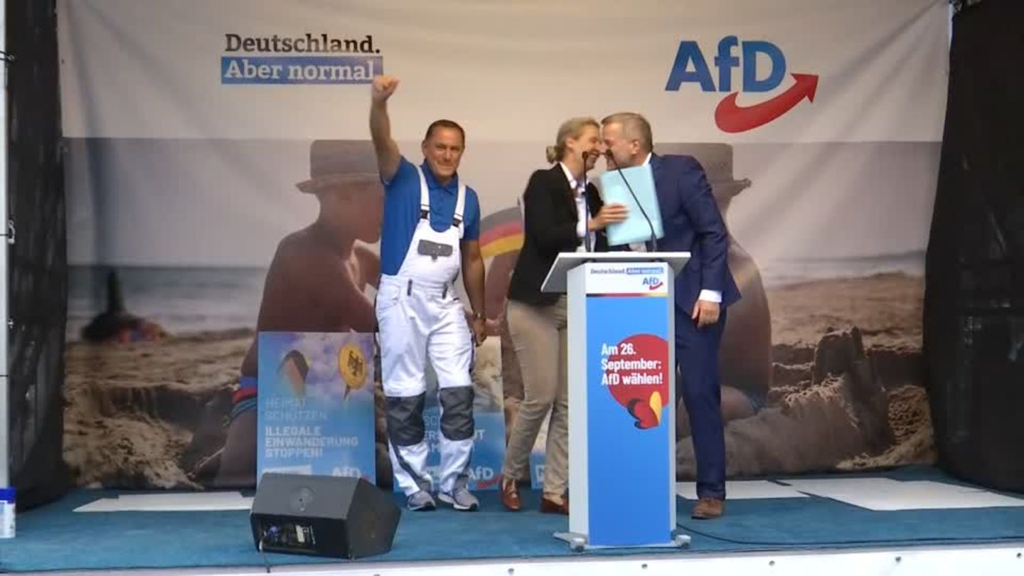 Video: AfD eröffnet Bundestagswahlkampf | STERN.de