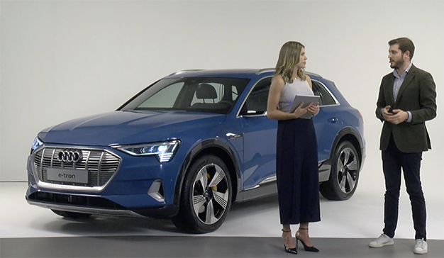 Audi retransmite en vivo por primera vez en España la presentación de su automóvil 100% eléctrico