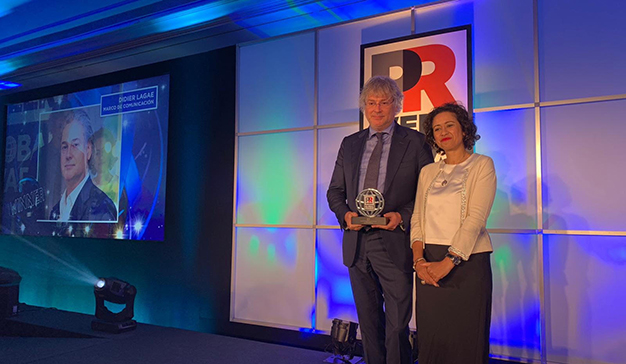 Didier Lagae, nombrado mejor profesional de PR en Europa