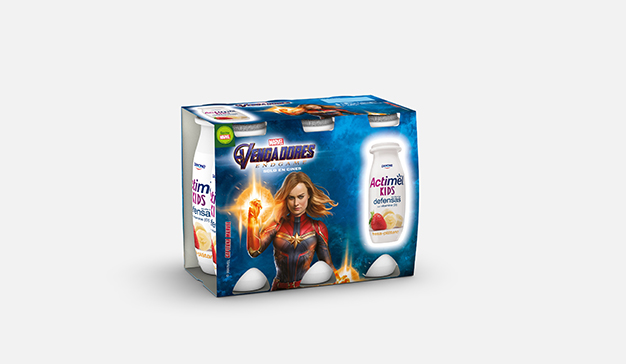 Actimel Kids se inspira en "Vengadores"