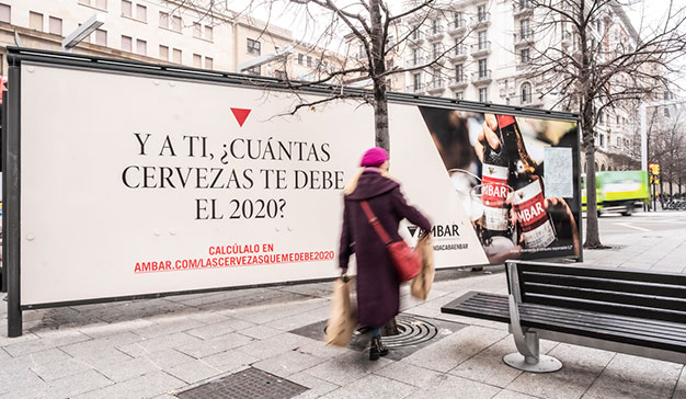 Ambar calcula las cervezas que nos ha "robado" el 2020