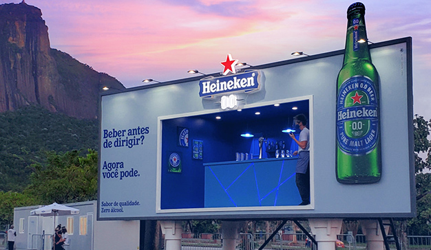 heineken traslada bar carretera