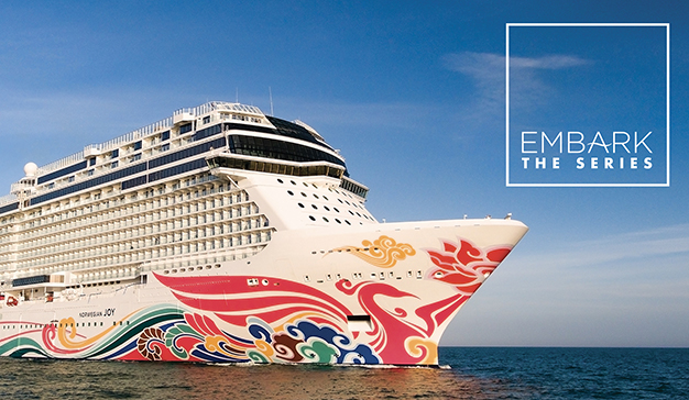 Una compañía de cruceros lanza su propia serie