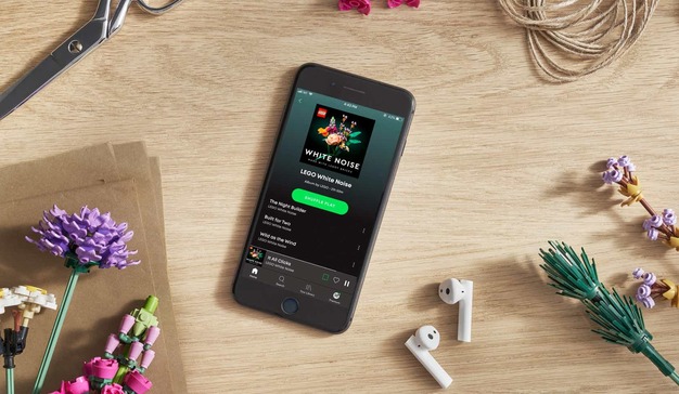 LEGO crea una lista de reproducción relajante en Spotify
