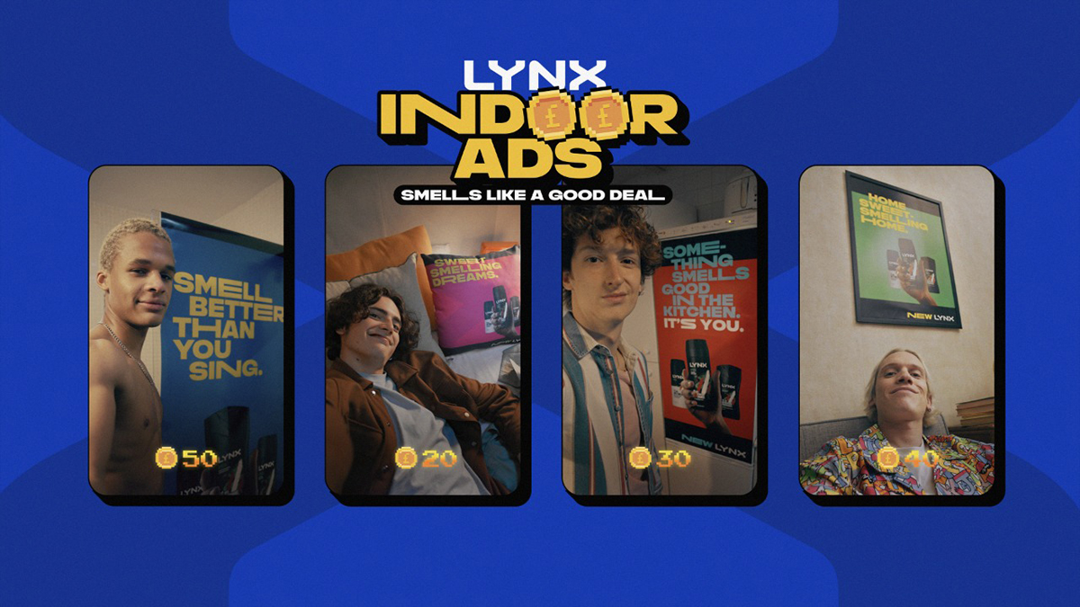 Lynx paga a jóvenes por poner objetos promocionales en su cuarto