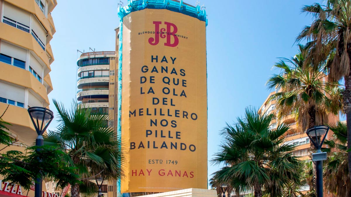 J&B tiene una "pechá de ganas" en su nueva campaña