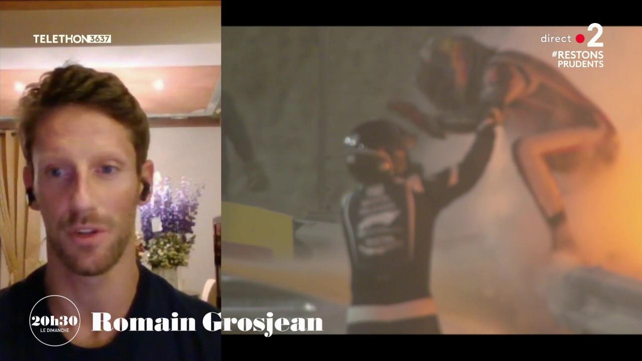 le pilote Romain Grosjean raconte comment il a réussi à s'extraire de sa voiture en feu