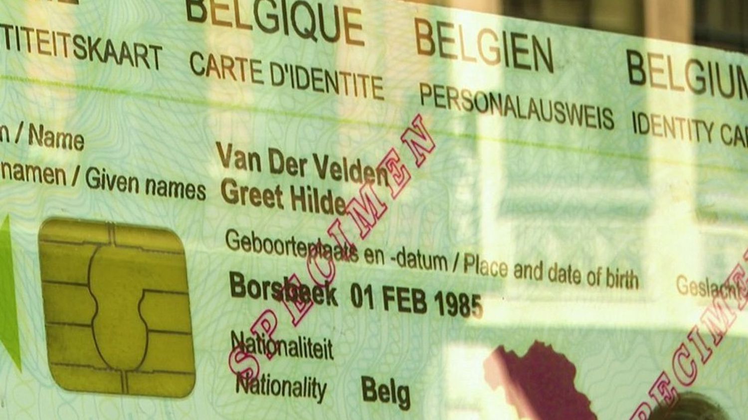 Nouvelle carte d'identité : l'exemple de la Belgique