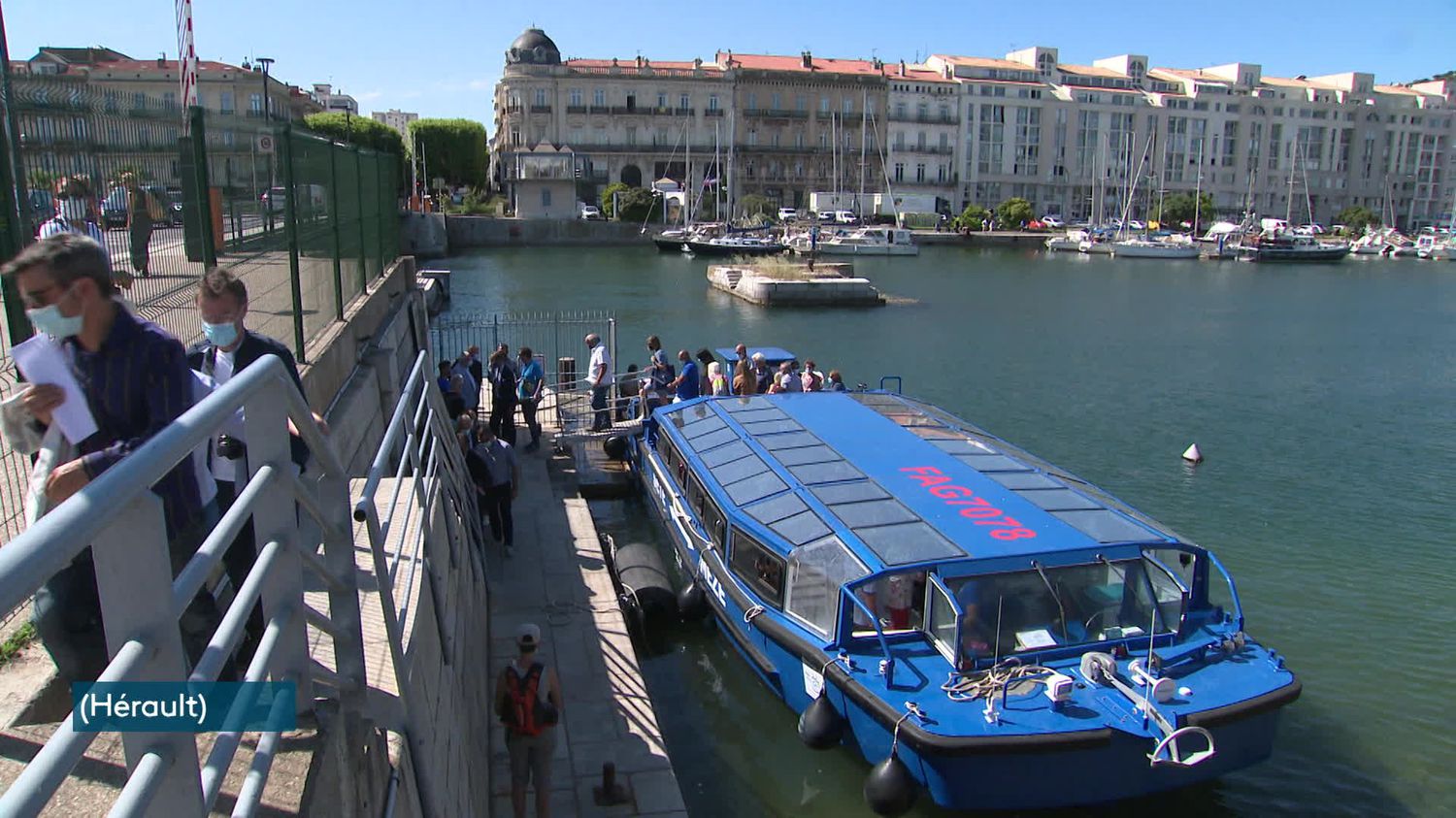 Un bateau-bus pour traverser l'étang de Thau et désengorger la circulation entre Sète et Mèze