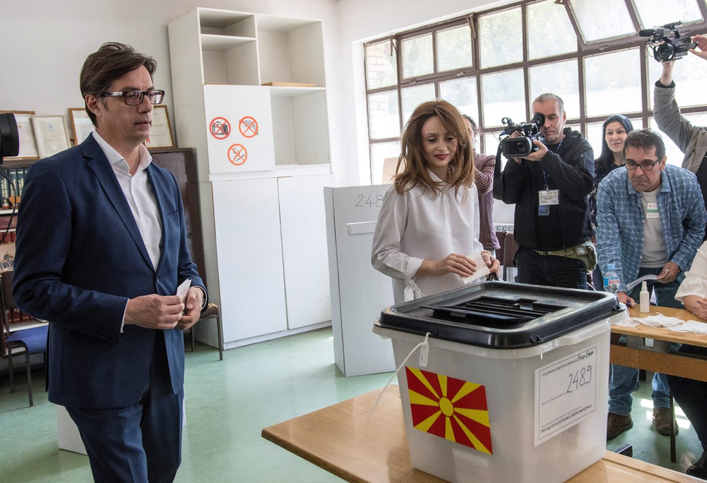 Nem izgatta a macedónokat az elnökválasztás
