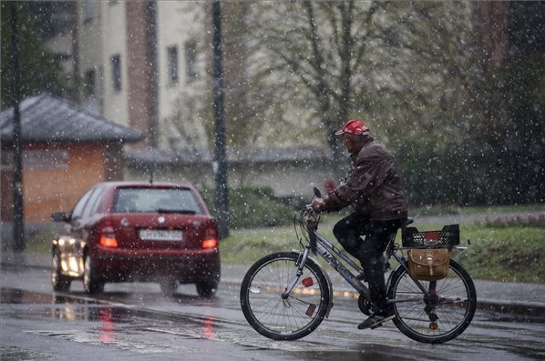 Hidegrekordok dőltek – Kép: MTI