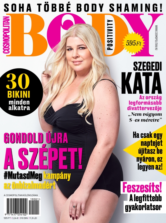 Mutatjuk az első plus size címlaplányt a magyar Cosmo történetében - Média