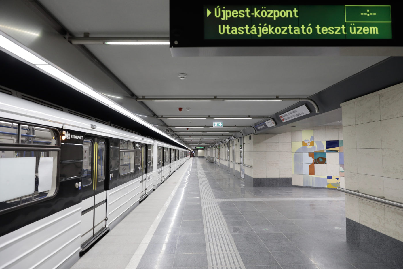 A pünkösdi hosszú hétvégén a Nagyvárad térig jár az M3-as metró