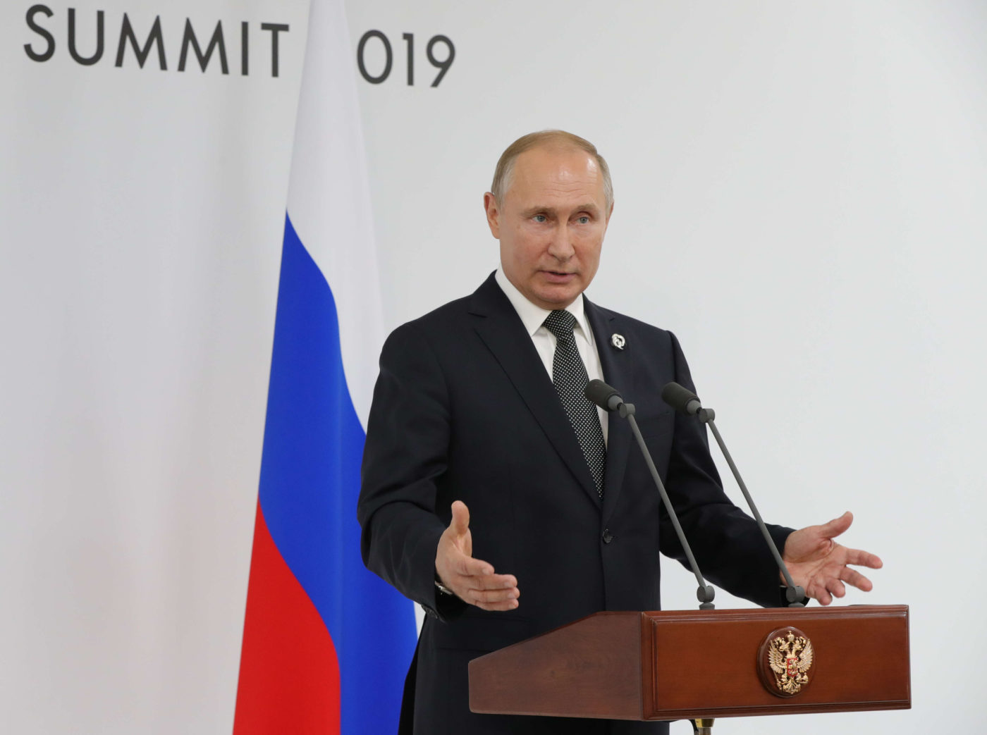 Vlagyimir Putyin összességében elégedett volt a G20-as csúcstalálkozóval