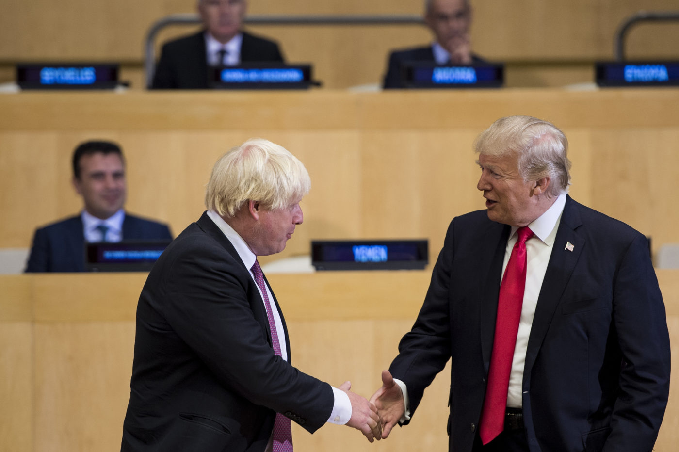 Trump és Johnson a szabadkereskedelmi megállapodásról tárgyaltak