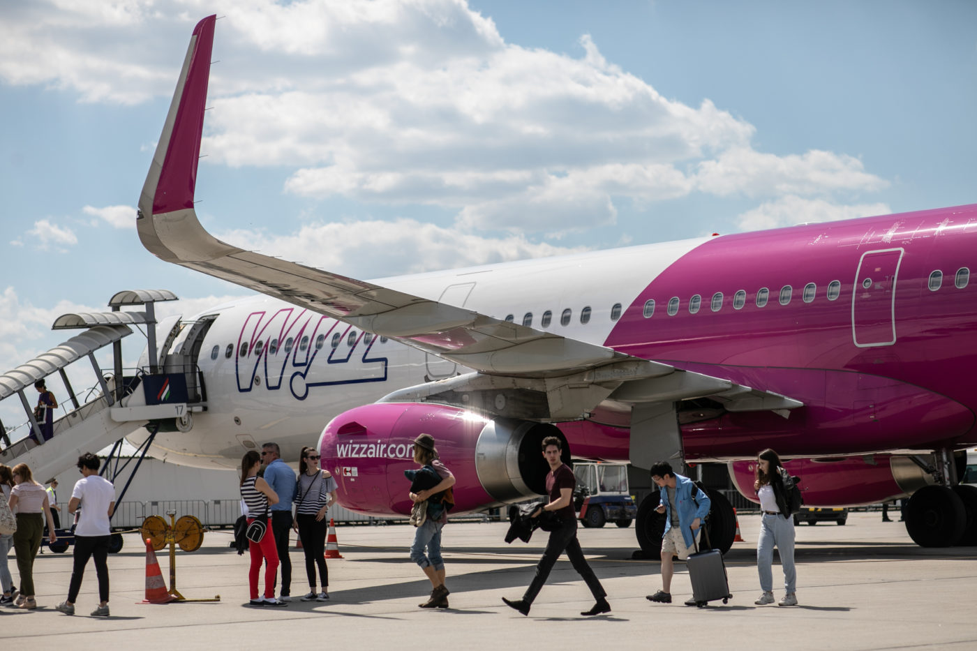 Jövőre 6,7 millió utast szállítana Magyarországon a Wizzair