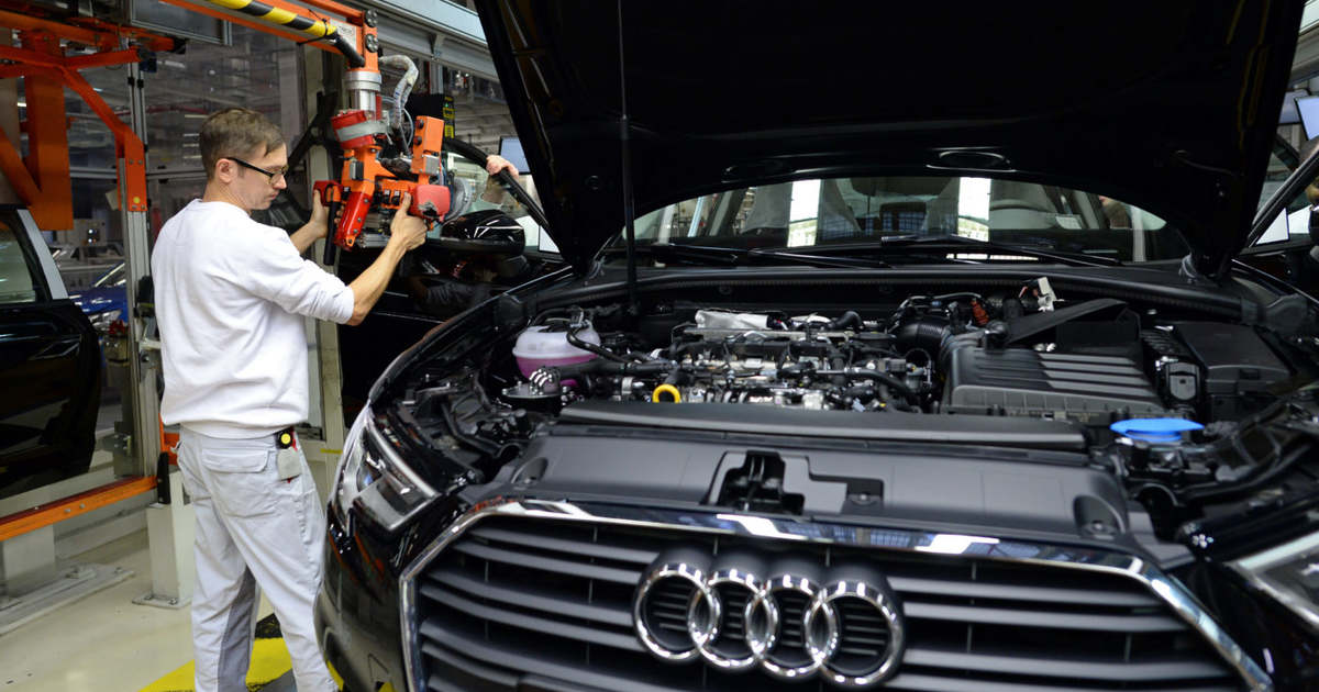 Az Audi Hungaria legyártotta a 38 milliomodik győri motort