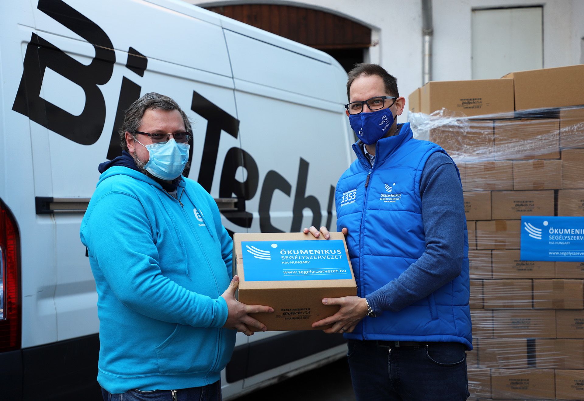 A BioTechUSA vitamint adományoz az Ökumenikus Segélyszervezetnek - Marketing