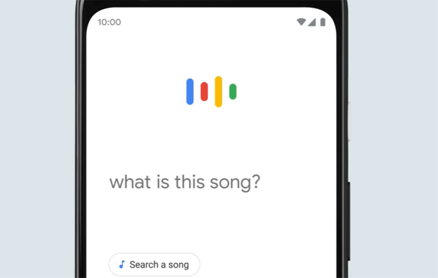 Cercare una canzone su Google, fischiettandola