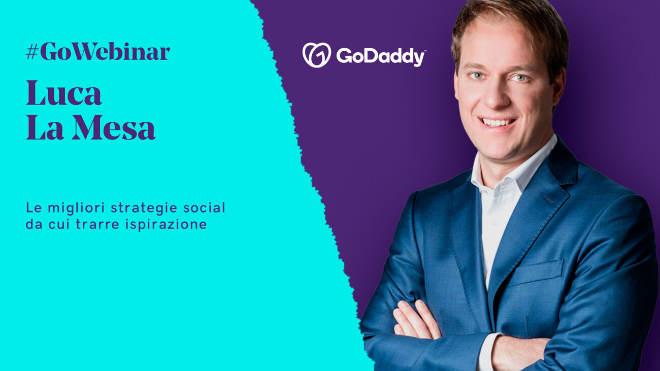 Le migliori strategie social: il nuovo GoWebinar con Luca la Mesa