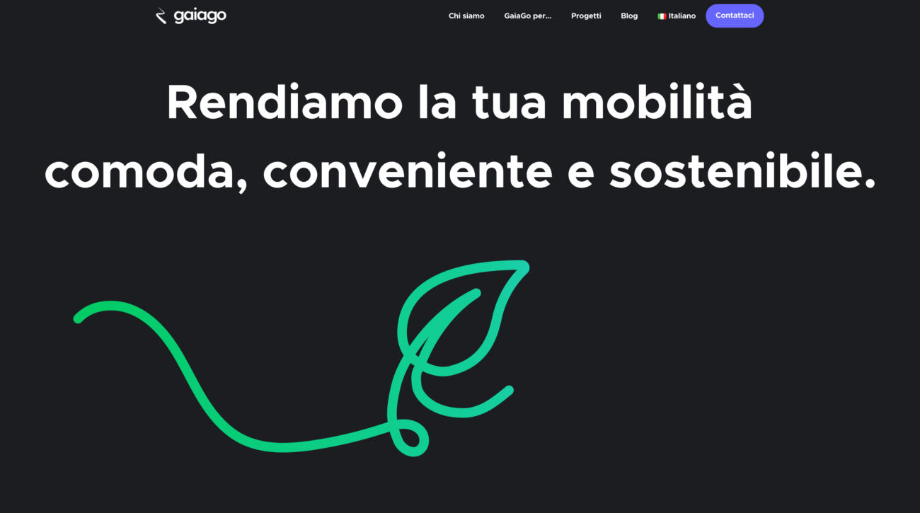 GaiaGo lancia il nuovo sito per una mobilità sostenibile