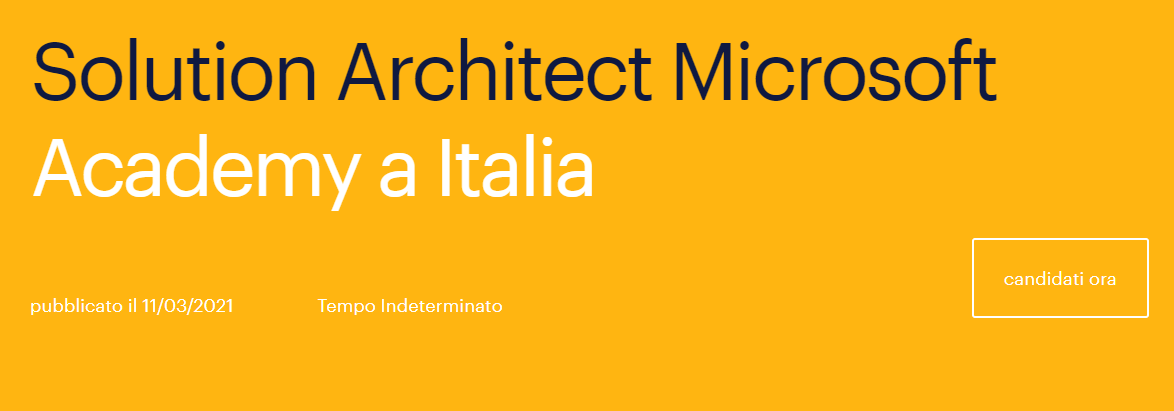 Academy di Randstad e Microsoft per solution architect- Inside Marketing