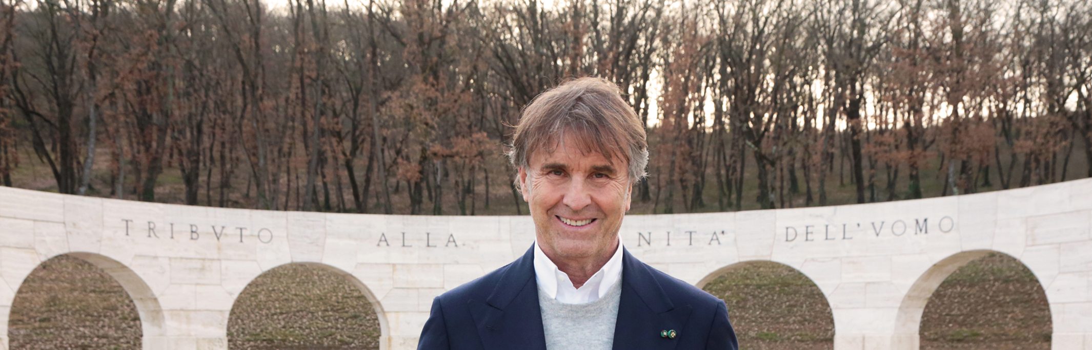 Brunello Cucinelli apre un cento anti-Covid nel Parco della Bellezza
