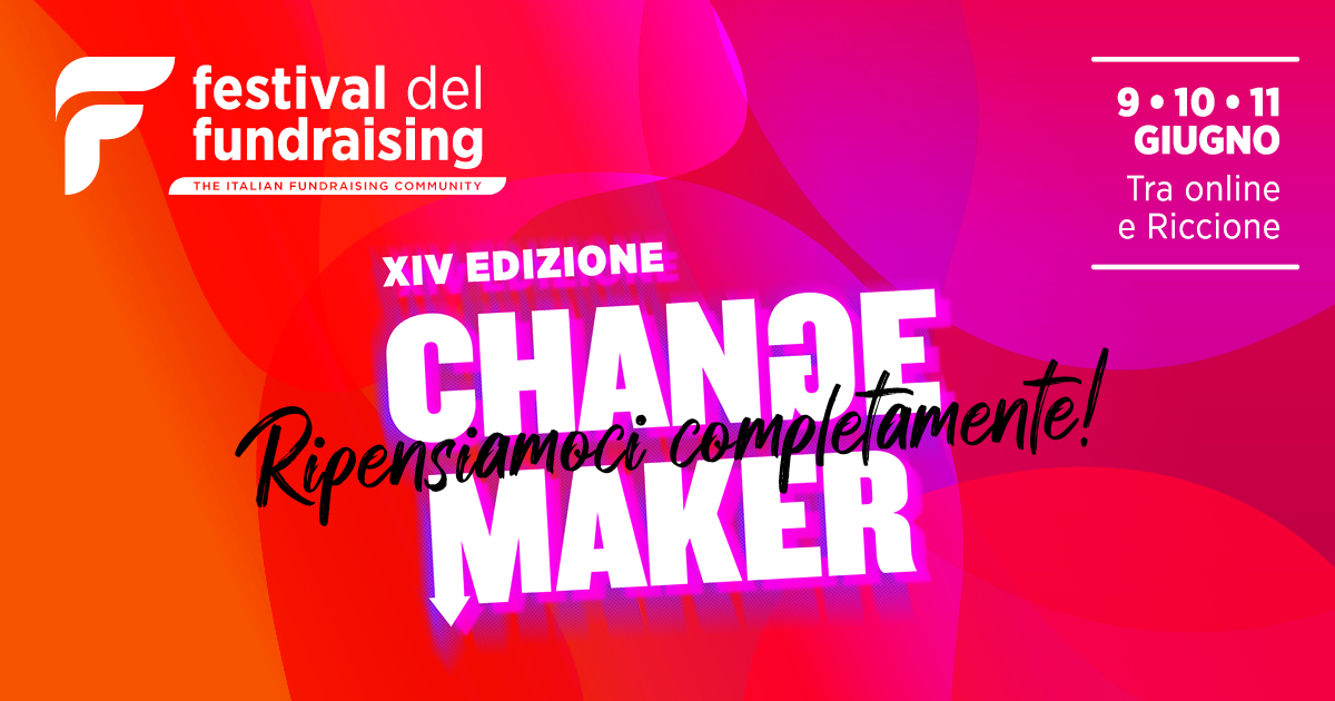 Festival del fundraising online e a Riccione giugno 2021