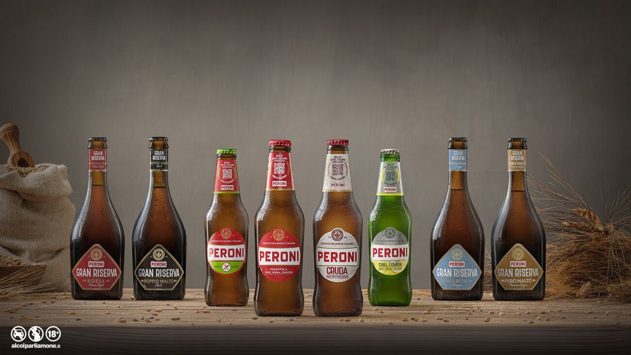 Restyling Peroni: visual identity e posizionamento