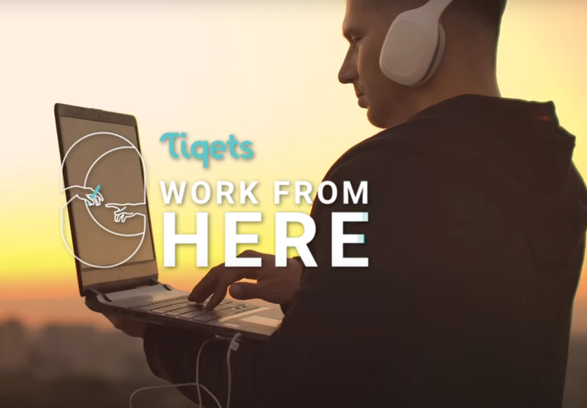 Concorso di Tiqets "Work From Here"