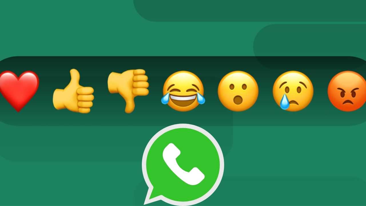 In arrivo le nuove reazioni ai messaggi WhatsApp