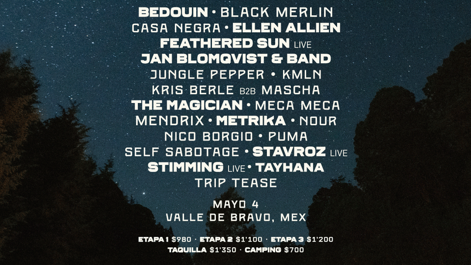 Bravo, el festival de música electrónica que te hará bailar en el bosque