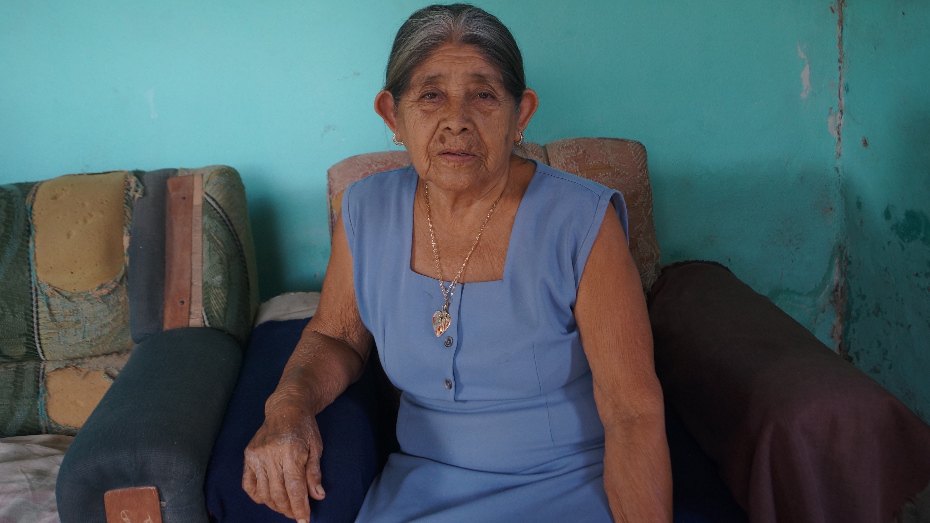 Margarita Canul Baas, 'sobadora de vientres'.