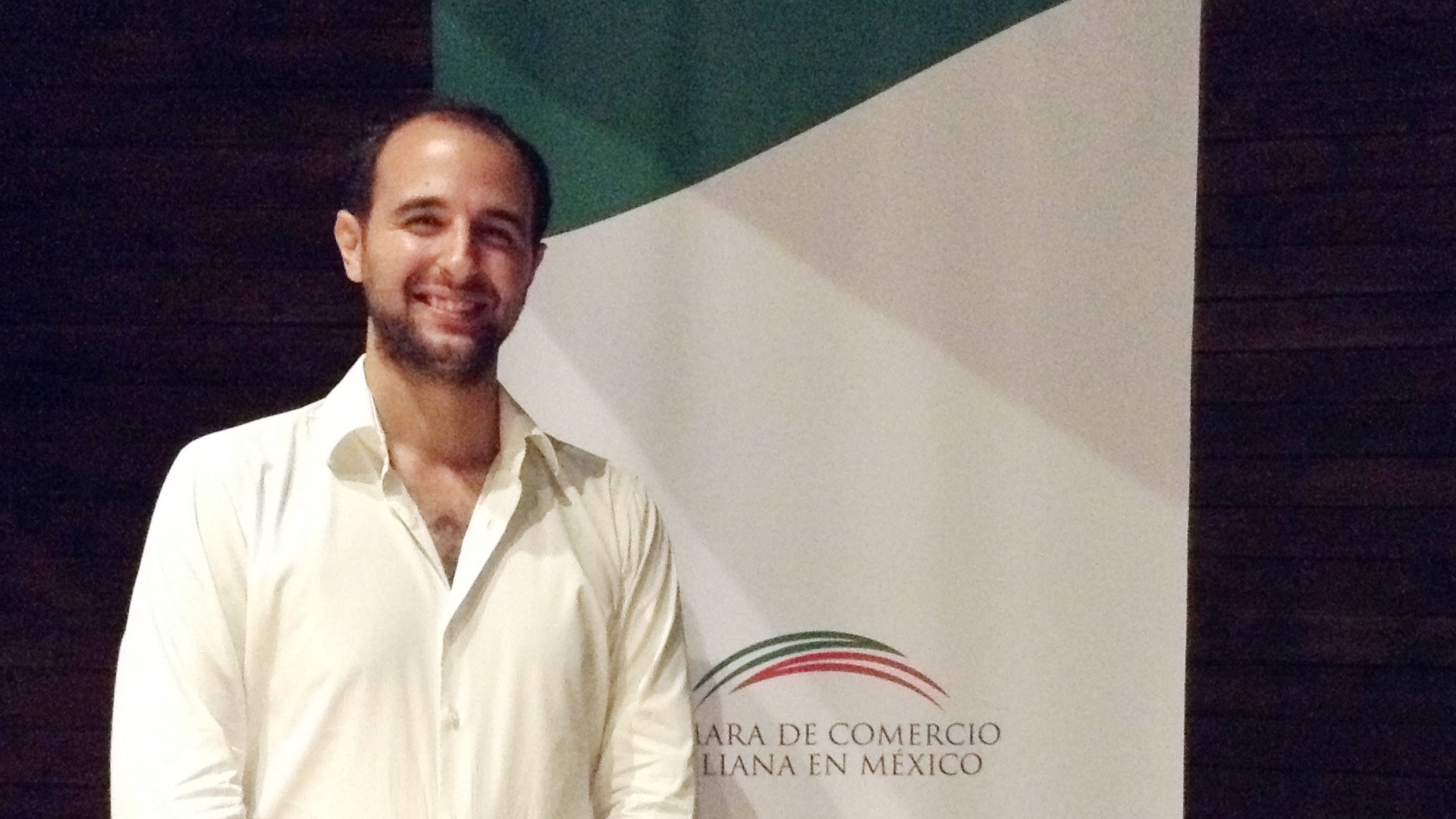 Antonino Galliani, gerente del capítulo Bajío de la Cámara de Comercio Italiana en México.