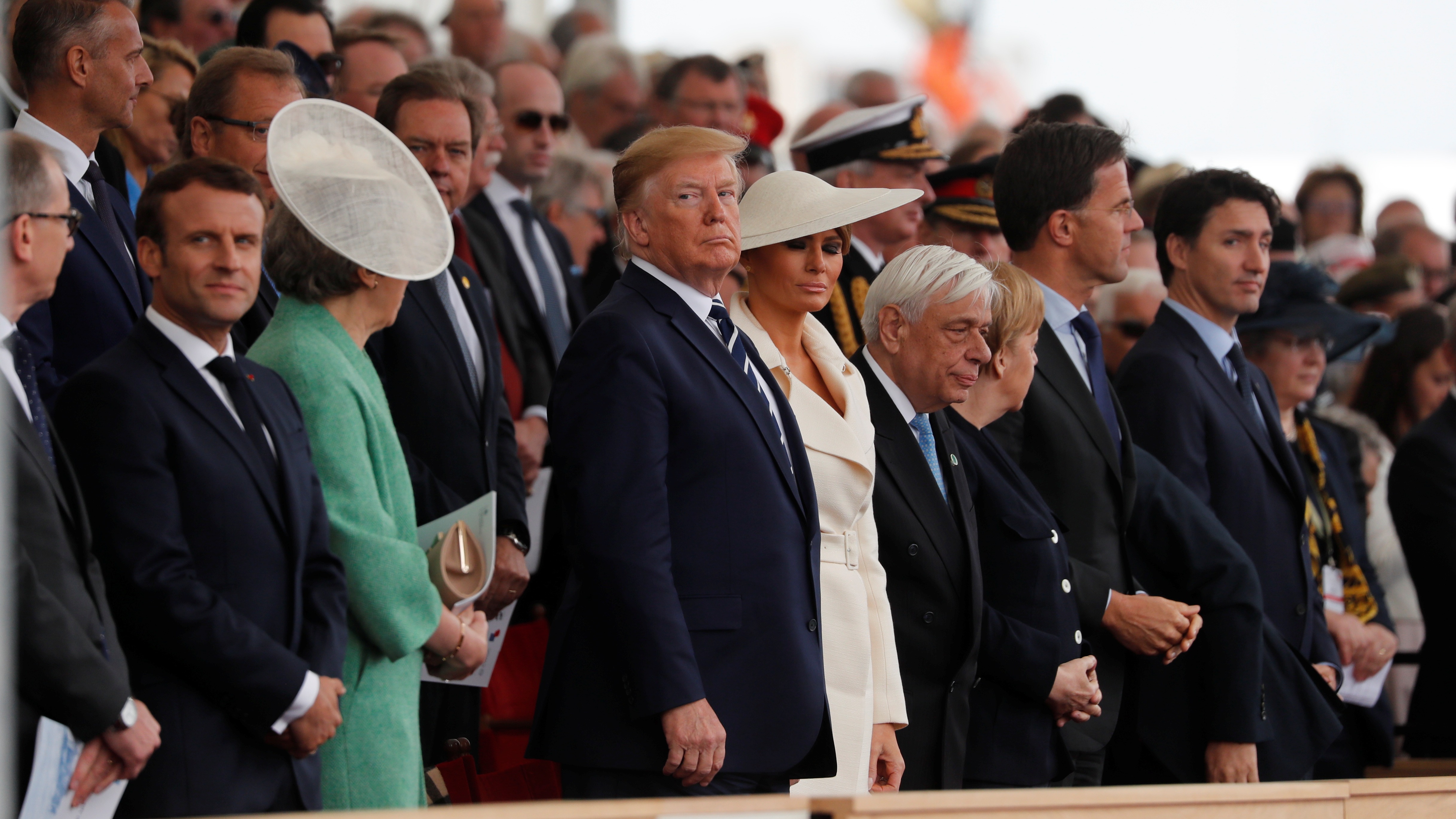 Líderes del mundo conmemoran los desembarcos del 'Día D'