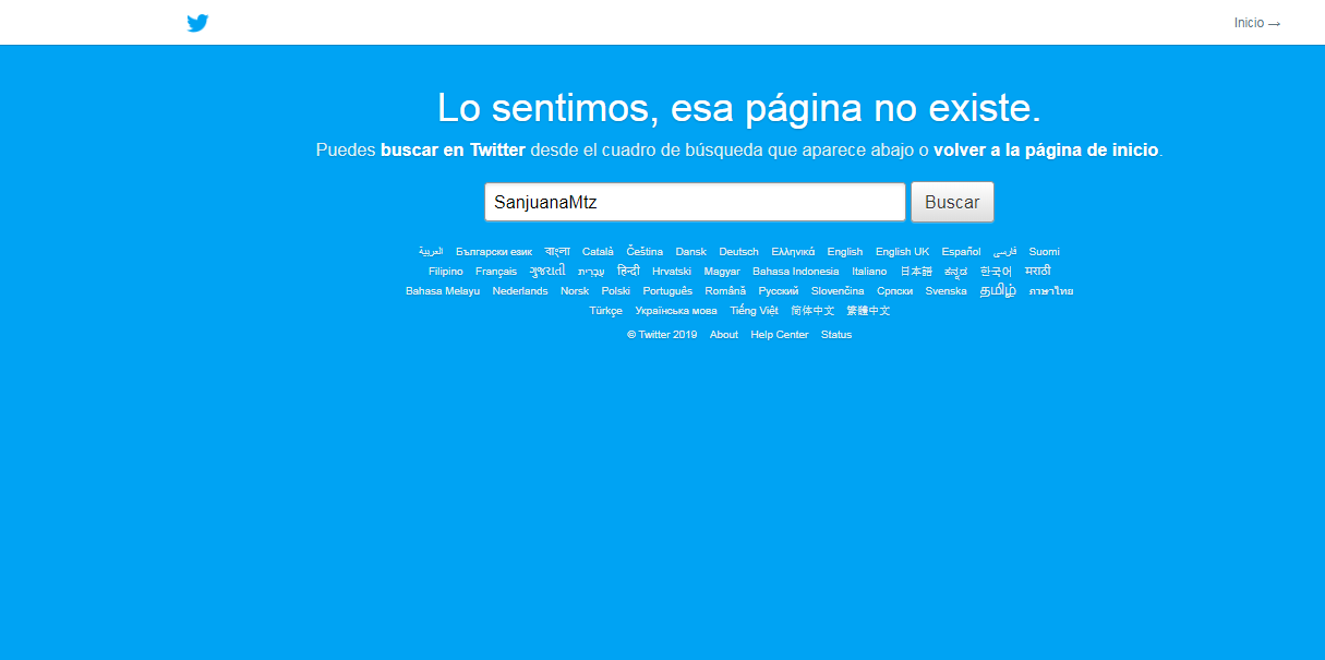 'Desaparece' cuenta de Twitter de Sanjuana Martínez