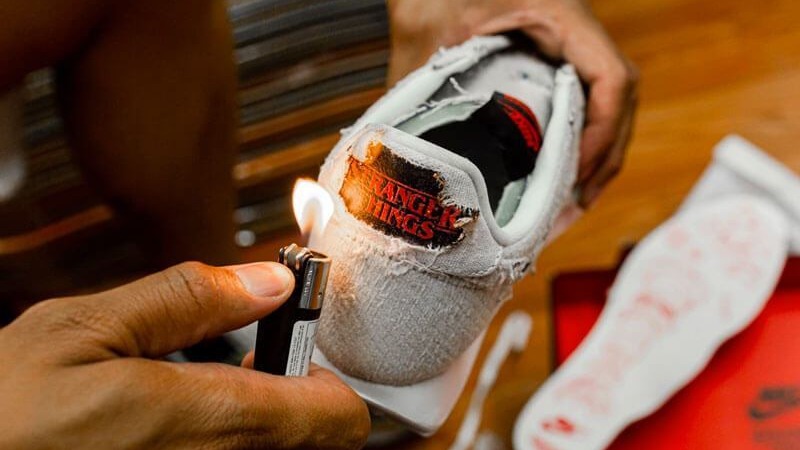 Nike lanzará tenis 'Stanger Things' que debes quemar para revelar sus secretos