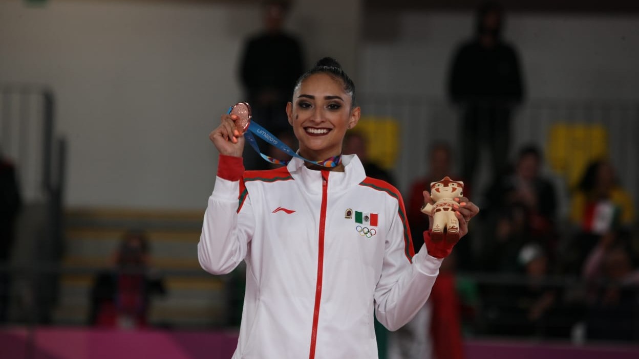 Karla Díaz ganó la medalla de bronce este lunes.