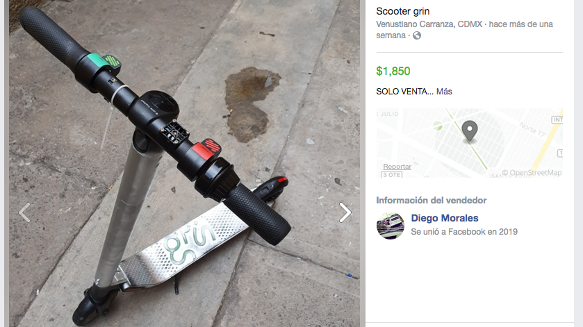 ¿Quieres comprar un scooter de Grin en internet? Es 'tirar tu dinero a la basura'