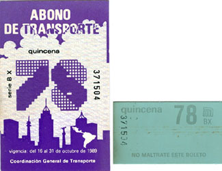 Abono 1986 - 1995